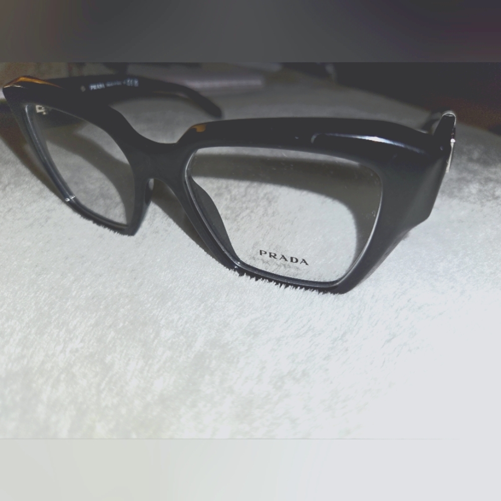 Prada Women's Black Cat-Eye Glasses